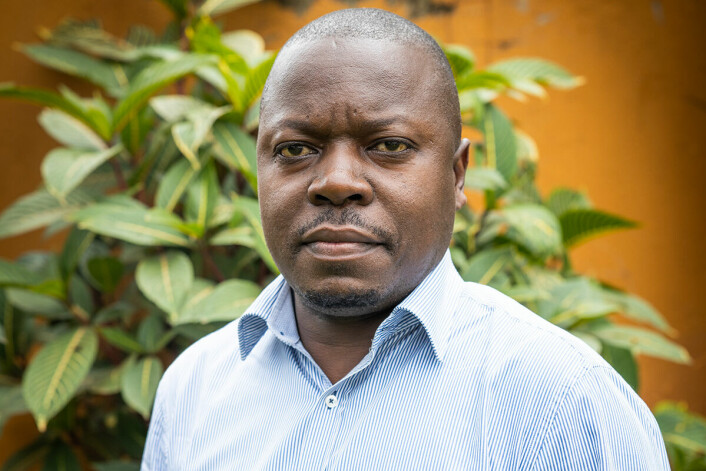 Bilde av Daniel Lubanga, prosjektkoordinator ved Mental Health Uganda